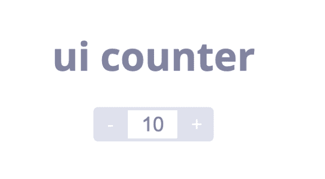 simple counter